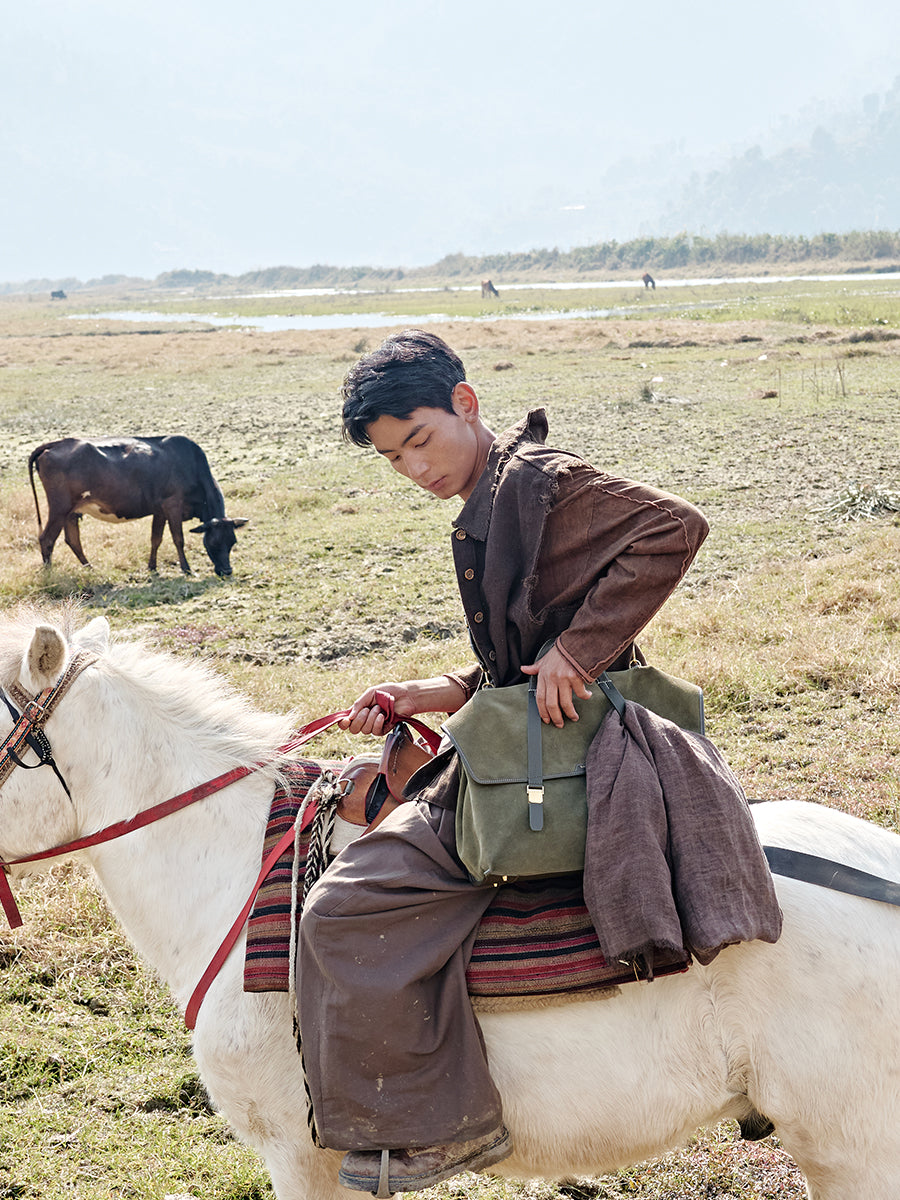 The Large Shan Briefcase