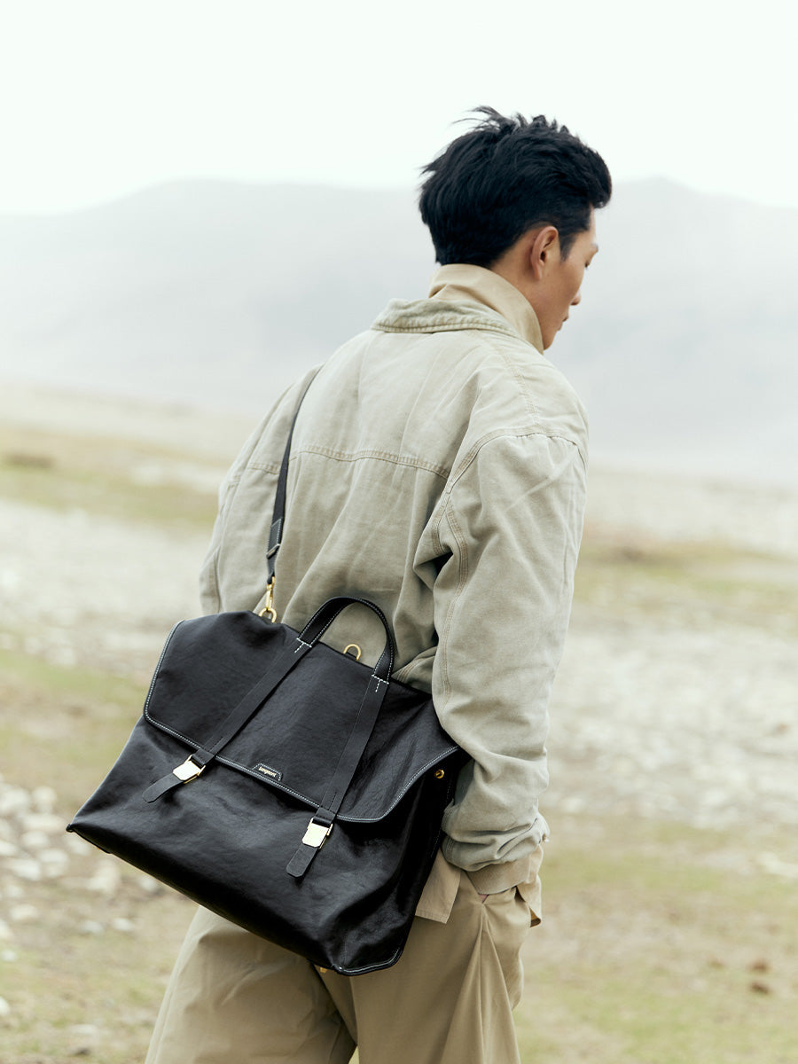 The Large Shan Briefcase