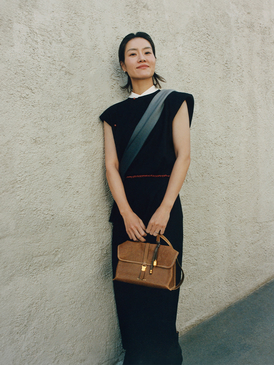 Small Shan Satchel Bag