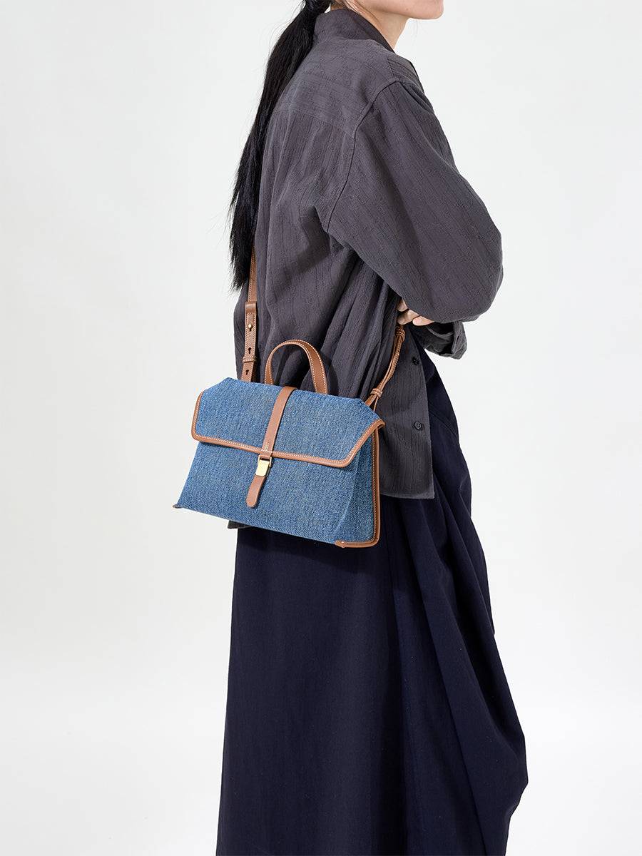 Small Shan Satchel Bag