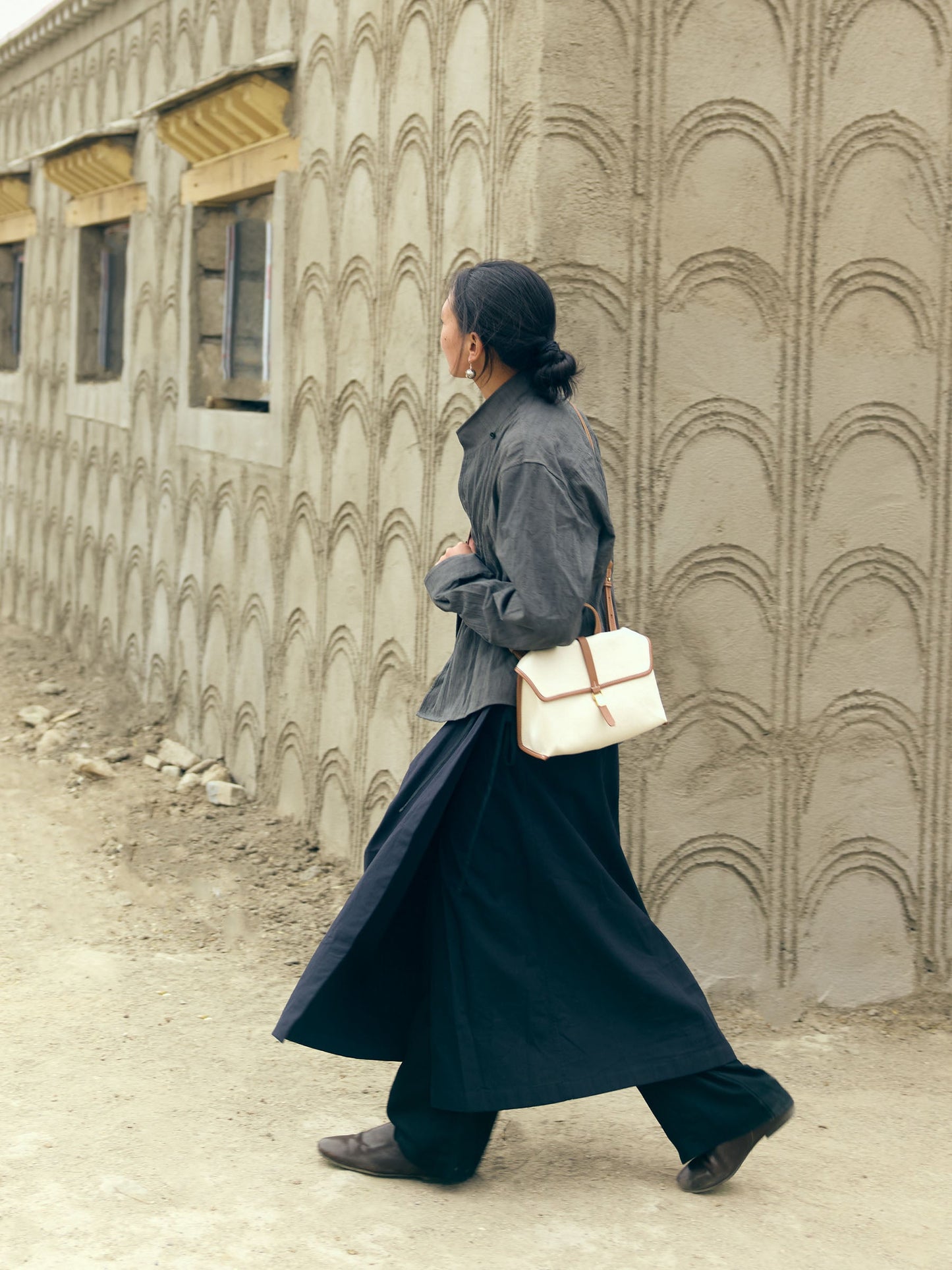 Small Shan Satchel Bag