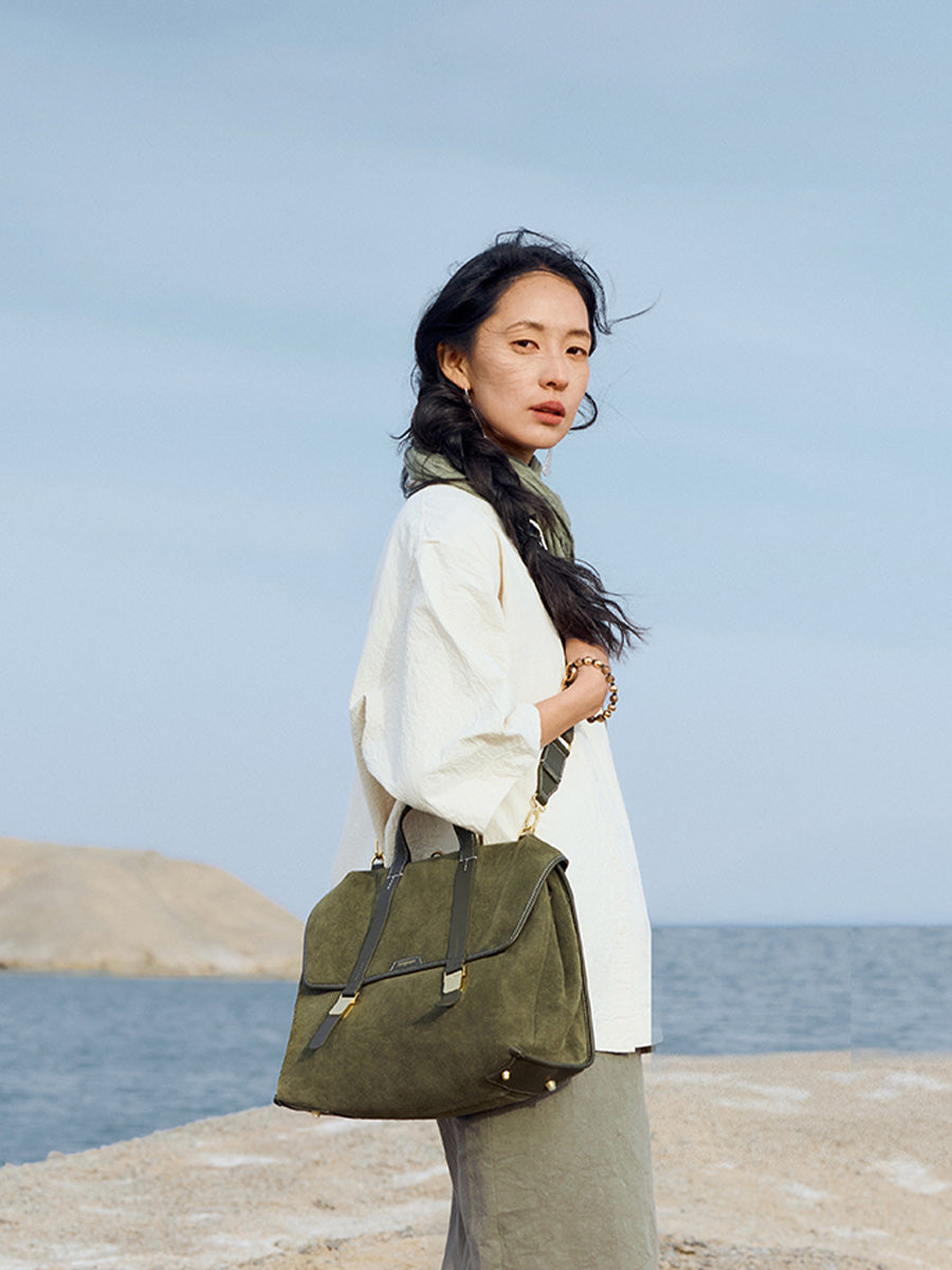 The Small Shan Briefcase