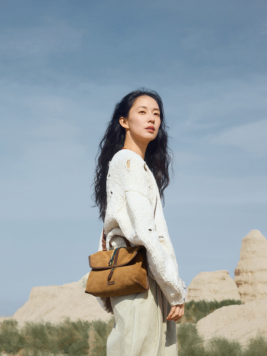 Small Shan Satchel Bag