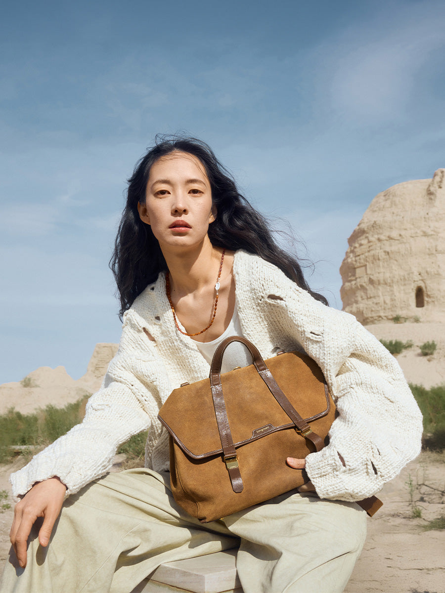 The Small Shan Briefcase