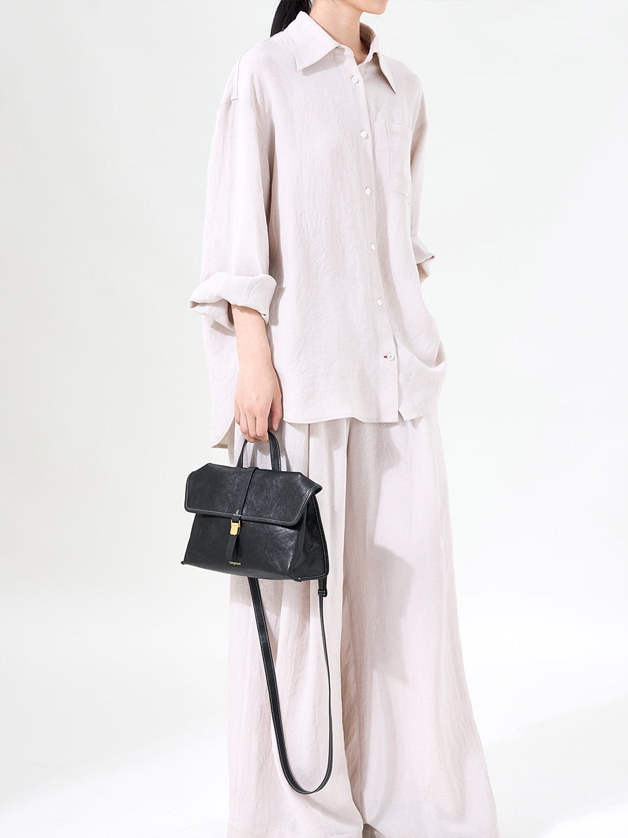 Small Shan Satchel Bag