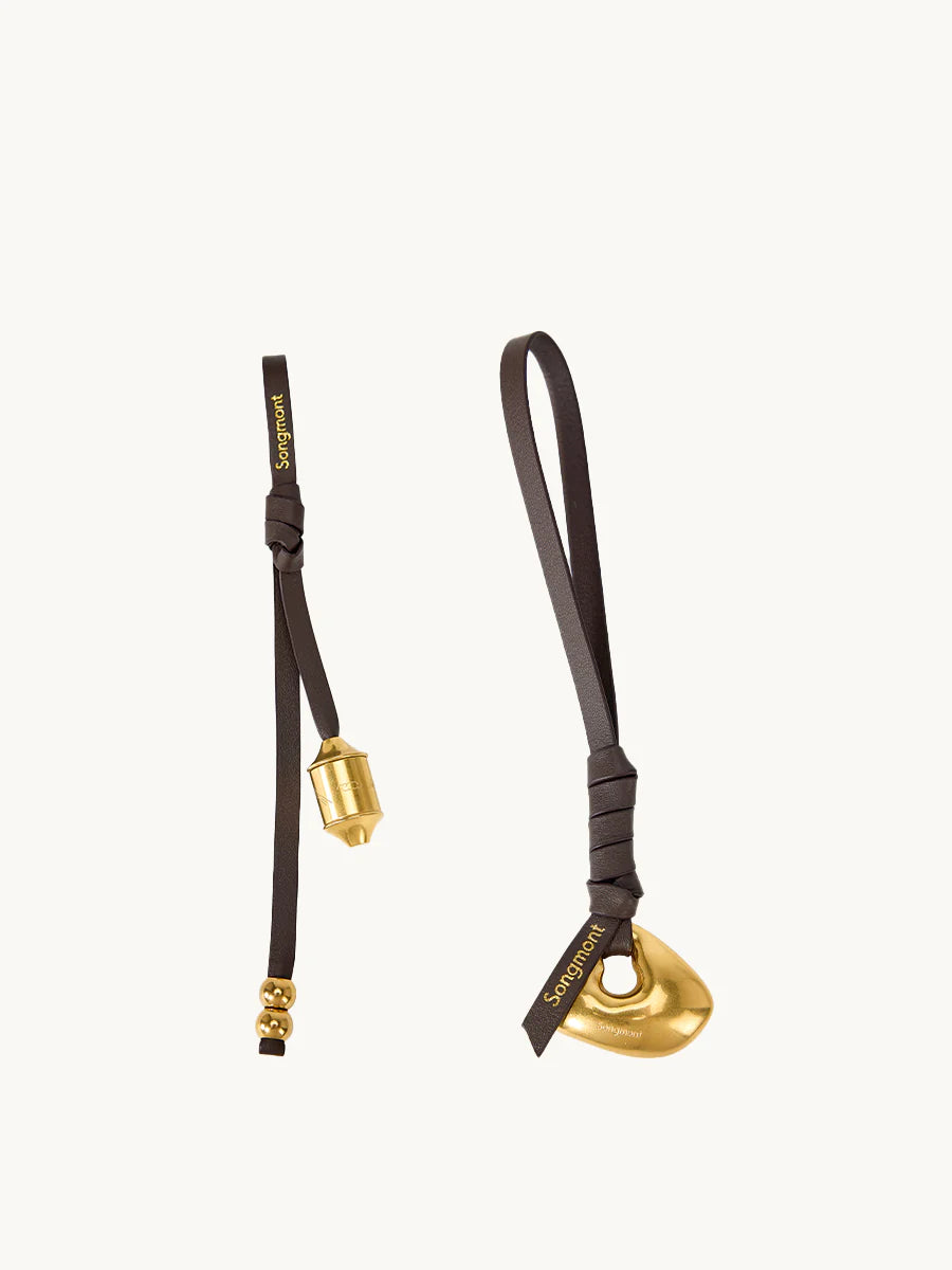 Faith Stone Charm & Prayer Wheel Charm Set